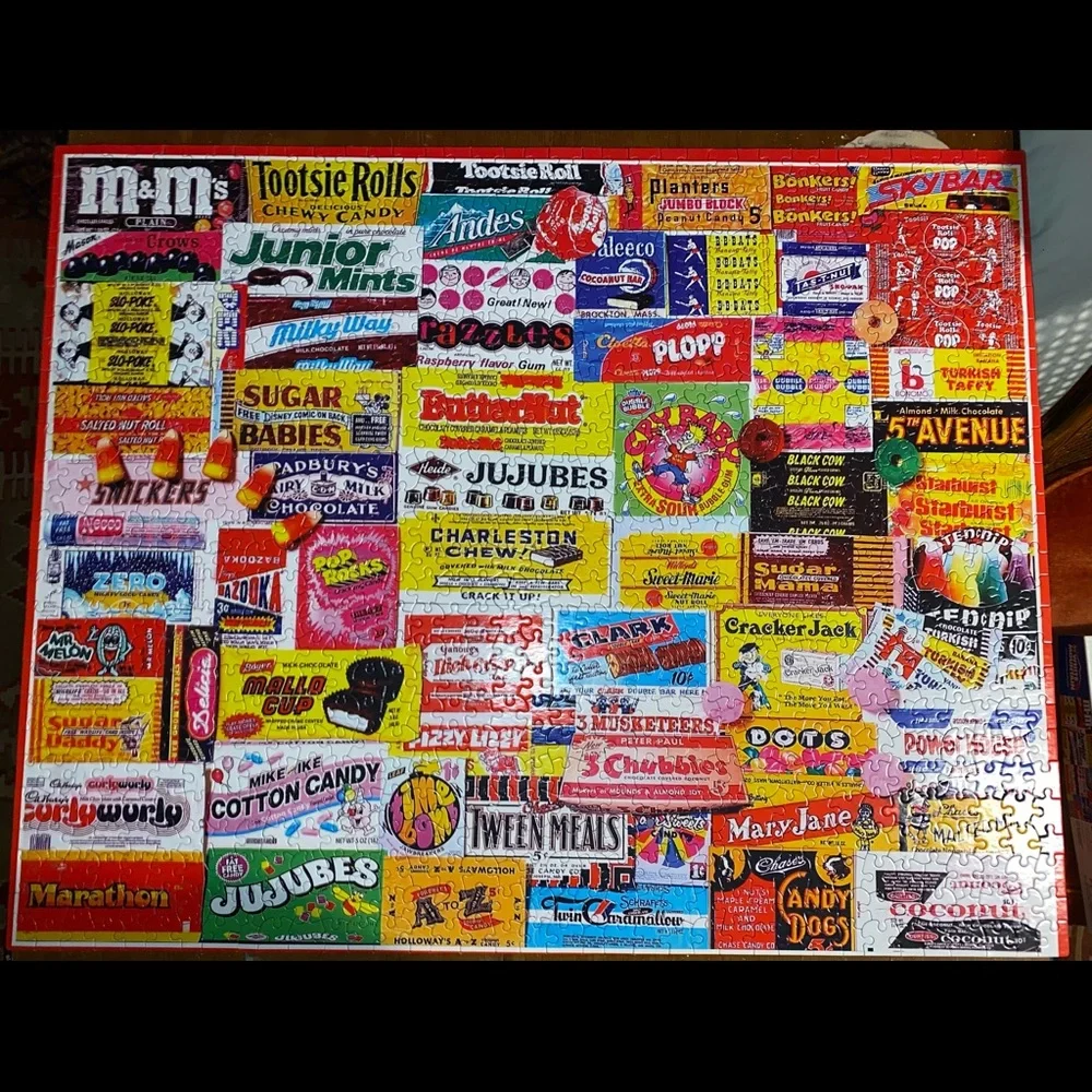 TWO COMPLETE White Mountain 1000 piece puzzles - Picture 5 of 5